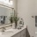 Modern model unit bathroom in apartment home at The Oakley at Saraland